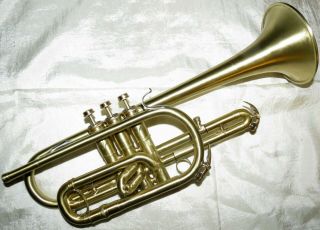 Vintage Pro Blessing Artist Cornet - Trumpet With Mpc And Gig Bag