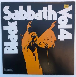 Black Sabbath Vol 4 Uk Vinyl Album Lp Nems Nel 6005 1976 Reissue Ozzy Osborne