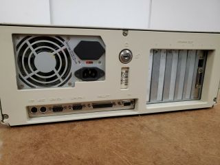 Vintage Dell 466M Computer 486 DX2 66MHz 16MB RAM 4GB CF HDD Upgrade DOS Win3.  1 3