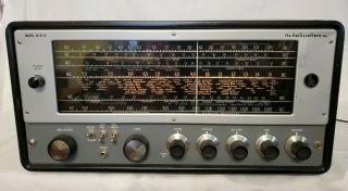 Hallicrafters Sx - 62a Vintage Ham Radio Receiver W/ Fm Powers On,  Looks Good