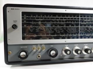 Hallicrafters SX - 62A Vintage Ham Radio Receiver w/ FM (powers up,  looks good) 2
