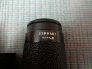 Vintage Leitz Wetzlar Trinovid Binoculars 10x40 Germany with case - Exceptional 5