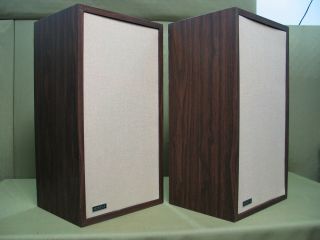 Large Advents Vintage Audiophile Speakers (pro Re - Foamed / Grill Coth)
