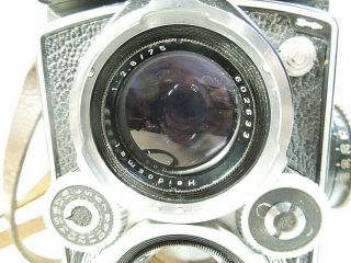 Vintage Rolleiflex 3.  5E TLR 6x6 film Camera w/ Schneider Xenotar Lens Germany 5