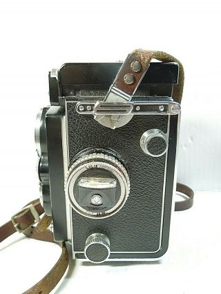 Vintage Rolleiflex 3.  5E TLR 6x6 film Camera w/ Schneider Xenotar Lens Germany 6