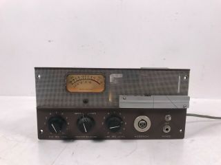 Vintage 1950s Ampex 601 Tube Microphone Preamp Mic