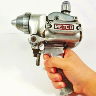 Vintage Metco Type 4E Metallizing Flame Wire Spray Gun 2