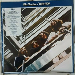 Lp The Beatles - 1967 - 1970 (the Blue Album) - Eu Pressing 180 Gram