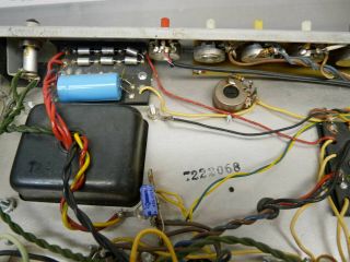 Vintage 1960 ' s Fender Bandmaster? Tube Amp Chassis - Project 4