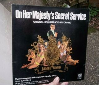 Lp Album Film Soundtrack - On Her Majesty 