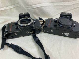 Vintage Nikon F3 camera bodies 4