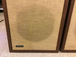 ADVENT Vintage Speakers.  The Advent Loudspeaker.  Pair 2