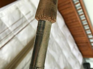 Wright & McGill Granger Aristocrat 4 Pc Antique Bamboo Fly Rod,  Sock & Tube 6