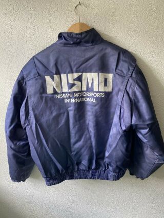 Nismo Old Logo Bomber Jacket Rare Vintage Windbreaker R32 R33 S13 S14 Hks 90s