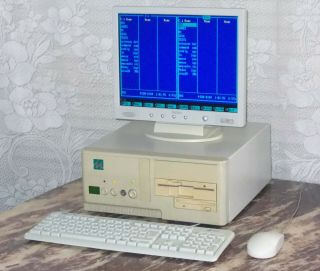 Vintage VLB 486 computer - Intel 486DX4 100Mhz,  16MB RAM,  1.  6 HDD,  Sound Blaster 2