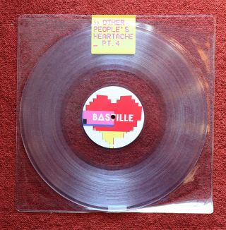 Bastille Other People’s Heartache Pt.  4 Clear Vinyl Rsd 2019
