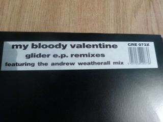 MY BLOODY VALENTINE - GLIDER E.  P REMIXES - 12 