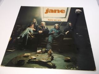 Jane: Here We Are 1973 1st Press German Brain Ex Lp