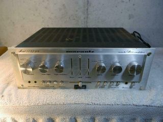 Vintage Marantz Model 1152dc Console Stereo Amplifier  Powers On