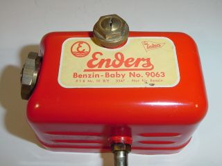 Vintage Enders Benzin Baby 9063 German Petrol Gas Cook Stove - Rarely,  Box 4