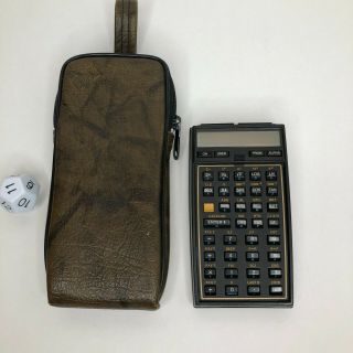 Vintage Hp 41cx Hewlett Packard Calculator W/ 2 Memory Cards,  Extended I/o