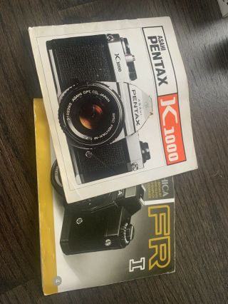 Canon Asahi Pentax 35mm SLR Vintage Camera 6