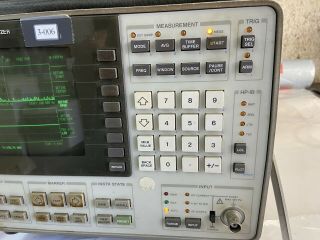 Agilent HP Keysight 3561A Dynamic Signal Analyzer Vintage (Obsolete) 2