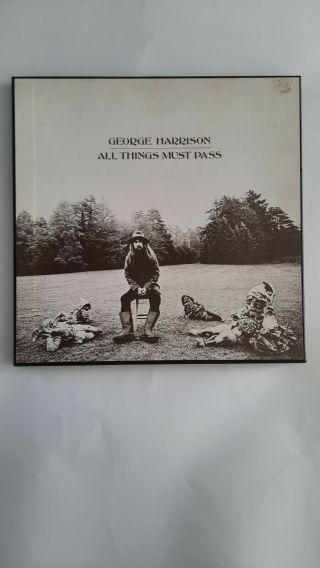 George Harrison,  All Things Must Pass Triple Vinyl Box Set Beatles Apple
