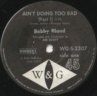 Bobby Bland 45: Ain 