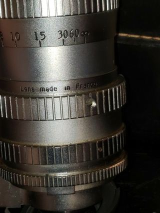 Vintage Bell & Howell Angenieux 17 - 68mm F2.  2 Cine Camera Lens made France case 6