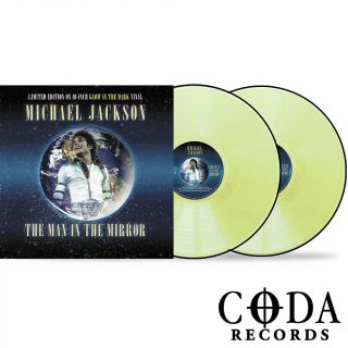 Michael Jackson – The Man In The Mirror (glow In The Dark Vinyl) - Coda Records