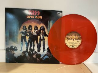 Kiss - Love Gun - 180 Gram Red Colored Vinyl Lp Record