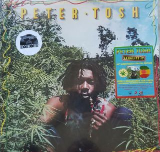 Peter Tosh ‎– Legalize It - Red,  Gold & Green Translucent Pot Scented Rsd 2017