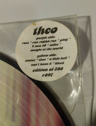 Lunachicks - Theo Kogan Self Titled Solo Album Picture Disc 2