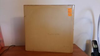 The Beatles Top Loading White Album No.  0427240 Stereo Complete W Black Inners