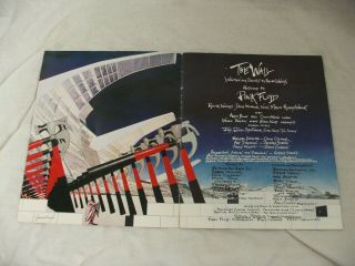 Pink Floyd The Wall - Tour Programme Brochure From London Concert
