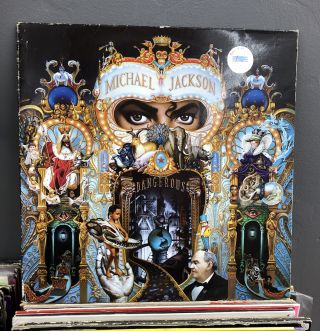 Michael Jackson Dangerous.  2 X Vinyl Lp Album