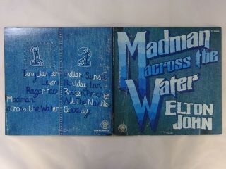 Elton John Madman Across The Water Djm Records Fp - 80393 Japan Vinyl Lp