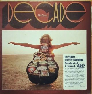 Neil Young - Decade - Triple Vinyl Lp Double Gatefold 1977 Australia First Press