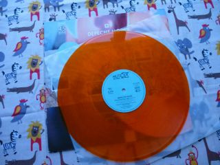 Depeche Mode Never Let Me Down Again 1987 Mute Records Orange Vinyl 12 "
