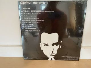 EMINEM - INFINITE - COLORED VINYL LP RECORD 2