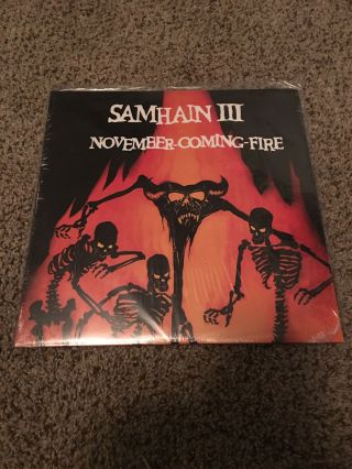 Samhain November Coming Fire Vinyl Lp Misfits Danzig