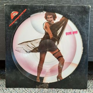 The Rocky Horror Show Soundtrack Picture Disc - Vintage 12 " Vinyl Record