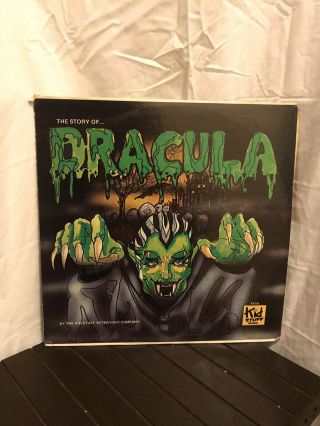 Vintage Kid Stuff Records Repertory Co.  “the Story Of Dracula” 1978 Vinyl