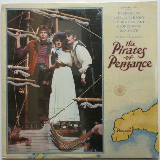 Pirates Of Penzance 1981 Broadway Cast Lp Linda Ronstadt Rex Smith Kline