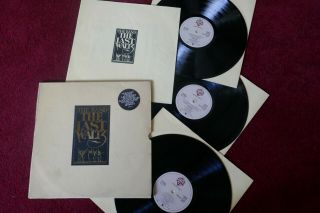 The Band - The Last Waltz - 1978 Uk 1st Pressing Triple Lp & Book Wb K 66076 Ex