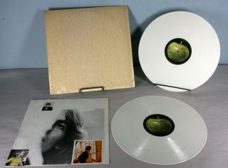 The Beatles - White Album - White Vinyl - With Poster - Vinyl Lp Record Album.