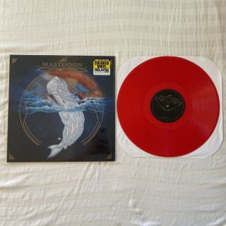 Mastodon Leviathan Red Vinyl Lp Unplayed