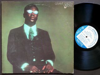Grant Green Visions Lp Blue Note Bst 84373 Us 1971 Jazz Funk Idris Muhammad