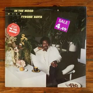 Tyrone Davis: In The Mood Lp Vinyl Nos 1979 Us Pressing M/m